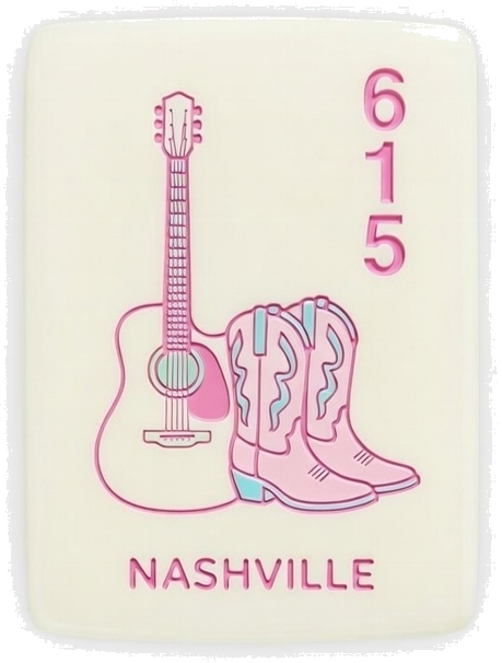 Nashville mahjong tile