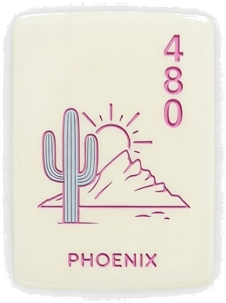 Phoenix mahjong tile